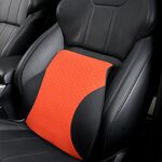 Cuscino lombare per auto in memory foam traspirante Four Seasons (arancione)