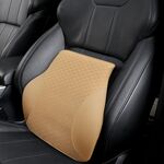 Cuscino lombare per auto in memory foam traspirante Four Seasons (beige)