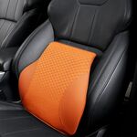 Cuscino lombare per auto in memory foam traspirante Four Seasons (giallo)
