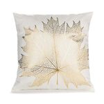 Federa per cuscino con stampa in oro Cuscino per divano Cuscino per cuscino Decorazioni per la casa, senza anima del cuscino, Dimensioni: 45x45 cm (GOLD001-9)
