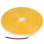 CJ-1206 12 V 6A 5m IP65 Silicone impermeabile al neon LED Strip Light (Giallo)