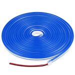 CJ-1206 12 V 6A 5M IP65 Silicone impermeabile al neon LED Strip Light (blu)
