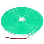 CJ-1206 12 V 6A 5M IP65 Silicone impermeabile al neon LED Strip Light (verde)