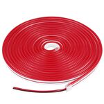 CJ-1206 12V 6A 5M IP65 Silicone impermeabile al neon LED Strip Light (rosso)