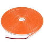 CJ-1206 12 V 6A 5M IP65 Silicone impermeabile al neon LED Strip Light (arancione)