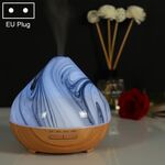 Spruzzatore automatico di alcol per macchina per aromaterapia con umidificatore a forma di vulcano da 400 ml, specifica spina: spina europea (cachi)