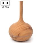 Spruzzatore automatico di alcol con umidificatore a bocca a macchina per fragranze creative con luce LED colorata, specifica spina: spina americana (marrone chiaro)