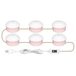 Lampada da trucco a LED Specchio Bellezza Bellezza Fill Light Mano Sweep Sensation Lampada, fonte di alimentazione: 6 lampadine