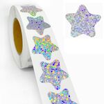 Adesivi sigillanti impermeabili al laser Adesivi decorativi per feste di matrimonio di compleanno, dimensioni: 25 mm 500 / rotoli (H093)