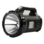 YAGE 5701 10W LED forte luce a lungo raggio luce illuminazione esterna torcia elettrica ricaricabile, spina CN (verde inchiostro)