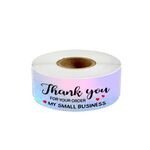 10 Rolls Sticker Laser Adesivo per la tenuta di cottura GRAZIE GRAZIE GRAZIE DECORAZIONE DEBRESS, Dimensione: 2.5x7.5 cm (F152)