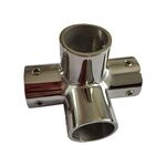 Accessori per l'hardware per attrezzature a quattro vie in acciaio inox da 25 mm 316, specifica: