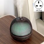 Bird Cage Legno Aromaterapia Macchina per aromaterapia ad ultrasuoni Smart Home Colorful Night Light Humidificatore, Specifiche del prodotto: Spina del Regno Unito (modello di legno profondo)