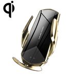 Q2 15W Porta cellulare ad induzione a induzione a infrarossi a induzione a infrarossi a infrarossi a infrarossi a induzione a infrarossi con micro USB + 8 Pin + Type-C / USB-C Connettore magnetico (oro)