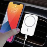 X16 Magsafe Presa d'aria per auto Presa d'aria Supporto per morsetto 15W Caricabatterie wireless magnetico Qi a ricarica rapida