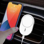 X19 Magsafe Presa d'aria per auto Presa d'aria Supporto per morsetto 15W Caricabatterie wireless magnetico Qi a ricarica rapida