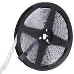 LED 5m 150 LED SMD 5050 IP65 Bluetooth Bluetooth Bluetooth RGB Strip con telecomando a 24 tasti, spina UE