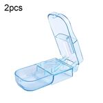 10 PCS R8335 Trasparente Medicine Cutter Separatore di pillola di plastica di plastica