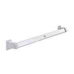 2 pz Vilscijon in lega di alluminio parete appeso scaffale da bagno bagno pantofole portasciugamani rack, colore: allungamento argento