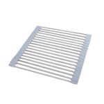 Filtri dell'acqua pieghevoli Cucina Lavello della ciotola della ciotola dei bacchette dei bacchette, Stile: Acciaio inossidabile 33x33.5cm