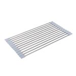 Filtri dell'acqua pieghevoli Cucina del lavello della ciotola della ciotola dei bacchette dei bacchette, Stile: Acciaio inossidabile 42x22cm