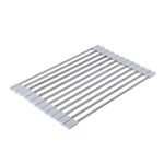 Filtri dell'acqua pieghevoli della tavola da cucina Lavello della ciotola dei bacchette dei bacchette, Stile: Acciaio inossidabile 33x22cm
