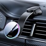 Supporto da auto con ricarica wireless ad aspirazione magnetica Yesido C292 da 15 W