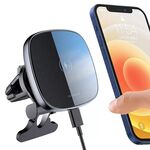 Supporto per caricabatterie wireless per telefono cellulare con caricabatterie wireless magnetico per auto da 15 W