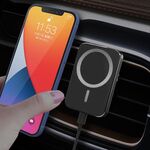X16 Magsafe Presa d'aria per auto Presa d'aria Supporto per morsetto 15W Caricabatterie wireless magnetico Qi a ricarica rapida