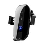A9 Car 15W Caricabatterie wireless QI sensibile all'auto magnetico a ricarica rapida