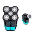 Rasoio elettrico Rasoio ricaricabile Razor Intelligent Digital Display calvo Clipper per capelli Bald, Stile: Apparecchi per capelli nasali e lavaggio della lavatrice