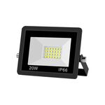 20W Linear LED Spotlight Project Outdoor Project Light Waterproof Garden Garden-Risparmio di energia Floodlight, Stile: (luce bianca fredda)