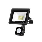 20W PIR LED Spotlight Project Outdoor Project Light Garden Giardino a risparmio energetico Proiettore, Stile: (luce bianca fredda)