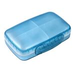 Scatola di immagazzinaggio della medicina staccabile FY-8833 grande capacità di pillola di plastica a otto vano (blu)