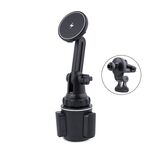 Supporto per tazza d'acqua per auto Staffa di ricarica wireless MagSafe (nera)