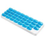 S-015 31 Grid Keyboard Type Plastic Box (28.5x10.5x2.8cm)