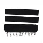 Appendiabiti adesivi Pieghevole Pieghevole Pieghevole Pieghevole Pieghetta per clip appendiabiti Bagno Clip da bagno Clip (Nero)