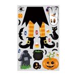 Adesivi murali statici per la decorazione di Halloween (BQ046 Zucca)