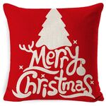 3 pz Biancheria di Natale Rosso Abbraccio federa senza cuscino, Specifica: 45 x 45 cm (SDBZ-00312)