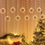 Decorazione natalizia luci USB Ring Doll 10 in 1 luci stringa (renna)