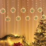 Decorazione natalizia luci USB Ring Doll 10 in 1 luci a corde (albero di Natale)