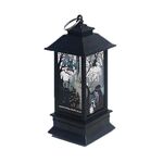2 PCS Decorazione di Halloween Props LED Portatile Piccola lanterna del vento (strega del castello)