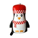 Palloncini in pellicola di alluminio per decorazioni natalizie, stile: pinguino