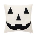 2 Pz SysDWS23 45x45cm Halloween Ornament Federa Caso di stampa digitale stampa senza cuscino (sorriso Ghost)