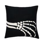 2 Pz SysDWS23 45x45cm Halloween Ornament Federa Caso di stampa digitale stampa senza cuscino (cranio)