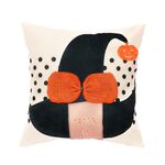 2 Pz SysDS21 45x45cm Decorazioni di Halloween Decorazioni di stampa Federa senza nucleo interno, Stile: cappello witchcher