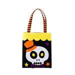 3 pz SysDWS05 Halloween Borsa da regalo non tessuto (cranio)