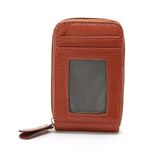 2 PCS verticale Ladies Coin Borsa intrecciata Pattern Mini Borsa per la scheda di Organ Borsa per Studente Studente (Khaki)