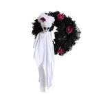 Halloween Ghost Door Appeso Horror Party Hanging Ornaments Haunted House Decoration (Ghost bianco)