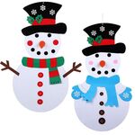 Feltro fatto a mano Decorazione dell'albero di Natale Bambini Decorazioni di Natale di DIY, Stile: Dress-up 1